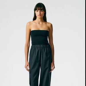 TIBI: The Compact Stretch Cashmere Tube Top- size M/L